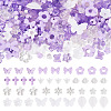 100G Transparent & Opaque Acrylic Beads TACR-TA0001-57A-2