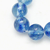 Watermelon Stone Glass Beads Strands G-G152-6mm-M-3