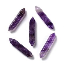 Natural Amethyst No Hole Healing Stones G-G760-J08