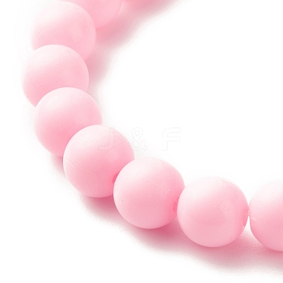 Acrylic Beaded Stretch Bracelets for Kids BJEW-JB07786-1