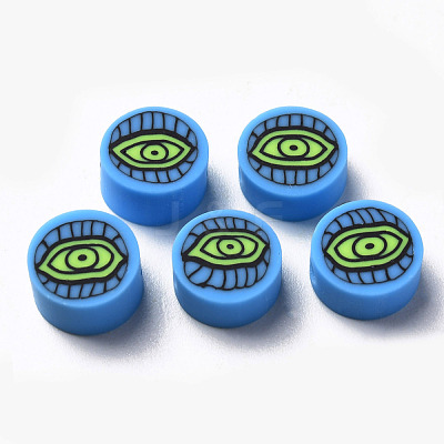 Handmade Polymer Clay Beads CLAY-N008-045H-1