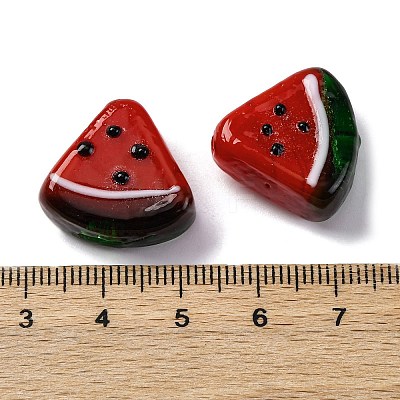 Fruit Series Handmade Lampwork Beads LAMP-R003-04E-1