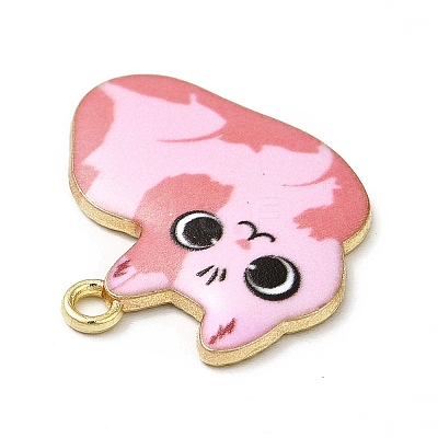 Alloy Enamel Pendants ENAM-M046-11G-F-1