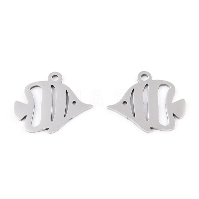 Non-Tarnish 201 Stainless Steel Pendants STAS-T052-49P-1