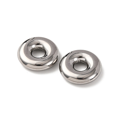 304 Stainless Steel European Beads STAS-D383-01B-P-1