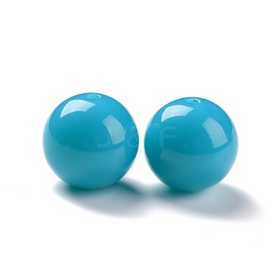 Fluorescence Chunky Acrylic Beads MACR-R517-20mm-10-1