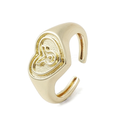 Brass Adjustable Open Rings RJEW-K257-86G-02-1