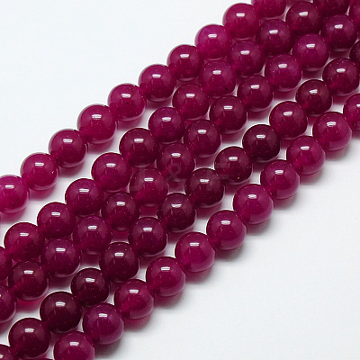 Natural Malaysia Jade Bead Strands X-G-M101-8mm-08-1