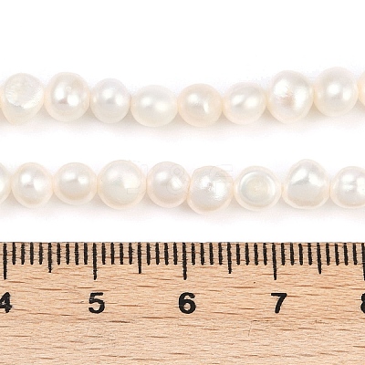 Natural Cultured Freshwater Pearl Beads Strands PEAR-P064-19D-07A-1