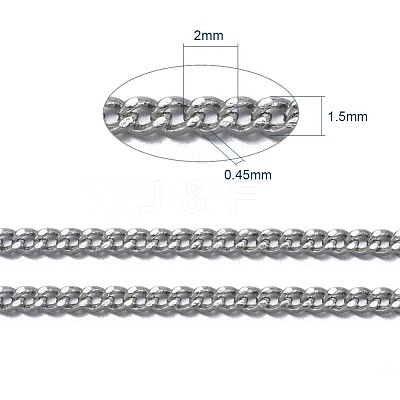Brass Twisted Chains X-CHC-S108-P-NF-1