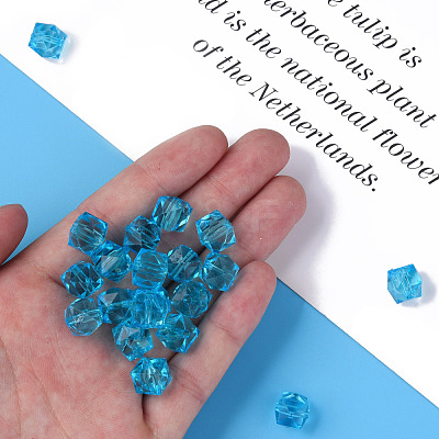 Transparent Acrylic Beads MACR-S373-132-B08-1