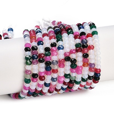 Natural White Jade Beads Strands G-Z069-01E-1