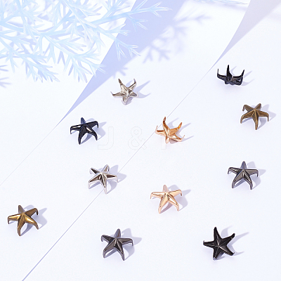 Brass Studs Rivets KK-CA0001-09-1