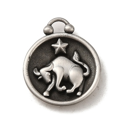 304 Stainless Steel Pendants STAS-L022-306AS-02-1