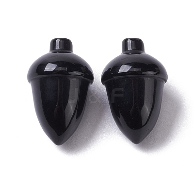 Natural Black Obsidian Beads G-F711-31-1