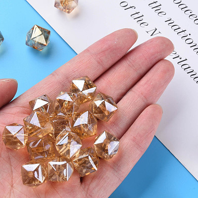 Transparent Acrylic Beads MACR-S373-100-P03-1