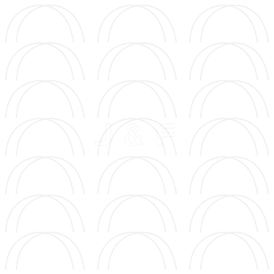304 Stainless Steel Underwires FIND-WH0152-624-1