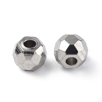 Non-Tarnish 201 Stainless Steel Beads STAS-G298-08B-P-1
