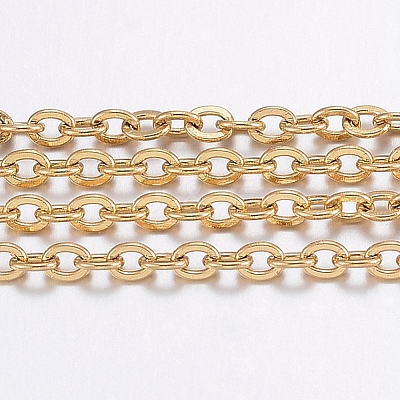 Ion Plating(IP) 304 Stainless Steel Cable Chains CHS-H017-02G-20M-1