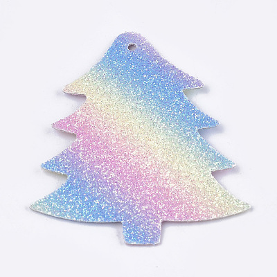 PU Leather Big Pendants FIND-S299-10-1