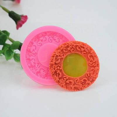 Wreath Design DIY Food Grade Silicone Molds LS-AJEW-L054-21-1