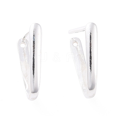 925 Sterling Silver Ice Pick Pinch Bails STER-D035-23S-03-1