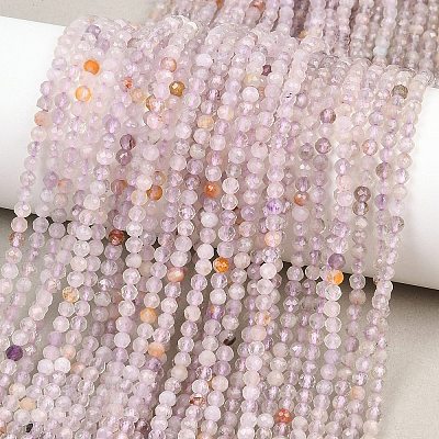 Natural Amethyst Beads Strands G-RM250104-E5-1