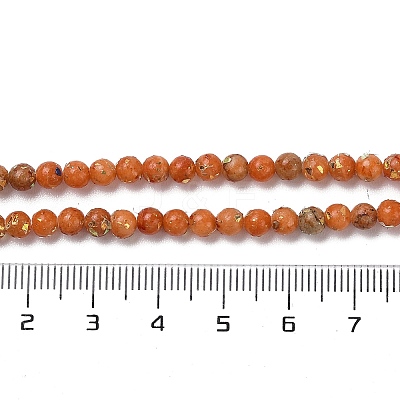 Assembled Natural Dolomite and Synthetic Opal Beads Strands G-Q017-G06-01B-1-1