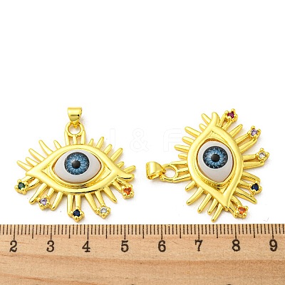 Real 18K Gold Plated Brass Pendants KK-L209-001G-06-1