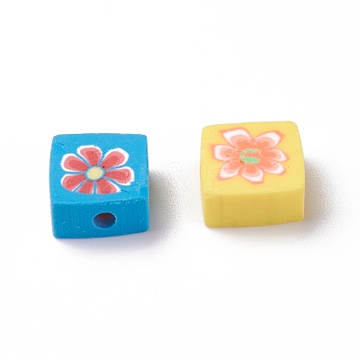 Handmade Polymer Clay Beads CLAY-I010-11-1