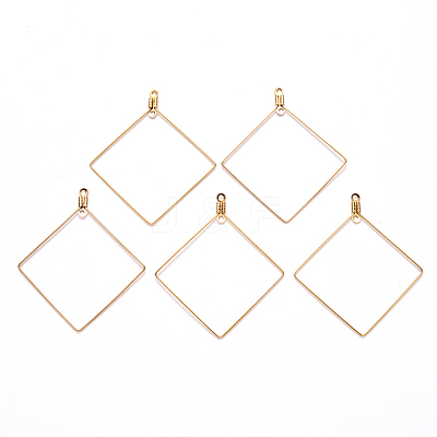 PVD Vacuum Plating 304 Stainless Steel Wire Pendants LS-STAS-S103-10G-1