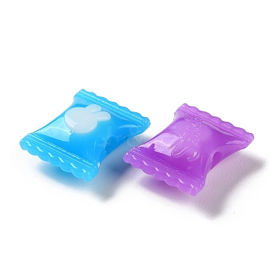 Two Tone Opaque Acrylic Beads SACR-I005-04D-1