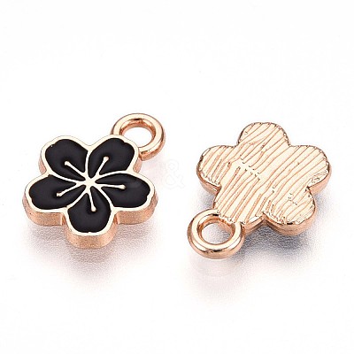 Alloy Enamel Charms ENAM-T022-07A-1