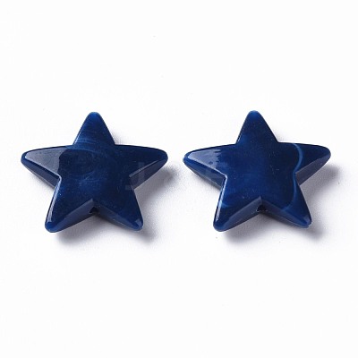 Two Tone Acrylic Beads MACR-S272-77K-1