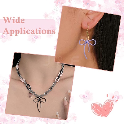 30Pcs 15 Colors Spray Painted Alloy Pendants FIND-CJ0004-23-1
