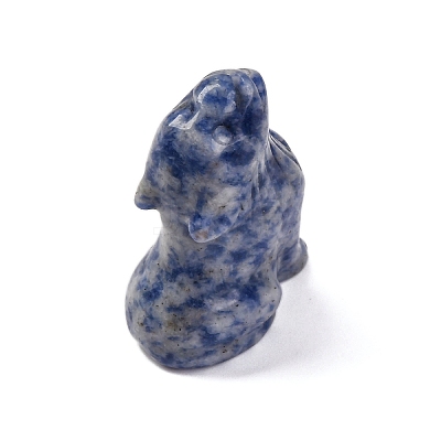 Natural Blue Spot Jasper Display Decorations DJEW-P019-A03-1
