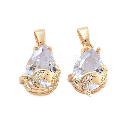 Glass Pendants KK-B125-06G-01-1