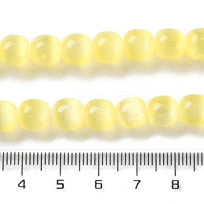 Natural Selenite Beads Strands G-B103-A01-09-1