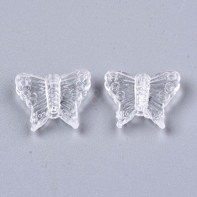 Transparent Acrylic Beads MACR-T036-10-1