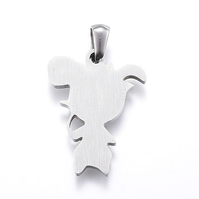 Tarnish Resistant 304 Stainless Steel Pendants STAS-K162-026P-1