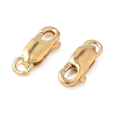 1/20 14K Gold Filled Lobster Claw Clasps KK-NH0011-02B-G-1