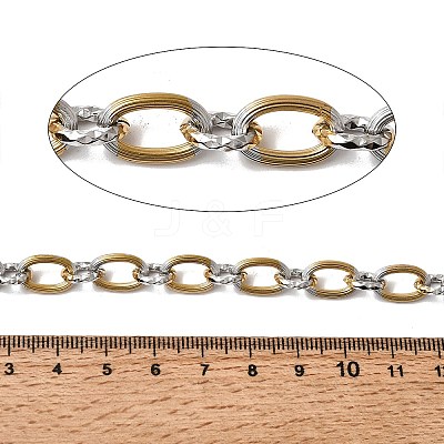 304 Stainless Steel Figaro Chains SA-CBAB767-04GP-1