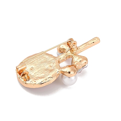 Lollipop Zinc Alloy Rhinestone Lapel Pins for Backpack Clothes JEWB-D305-03B-KCG-1