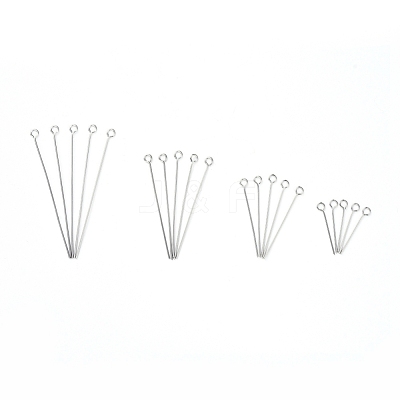 Tarnish Resistant 304 Stainless Steel Eye Pin STAS-X0017-17P-1