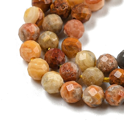 Natural Crazy Lace Agate Beads Strands G-A129-3mm-17-1