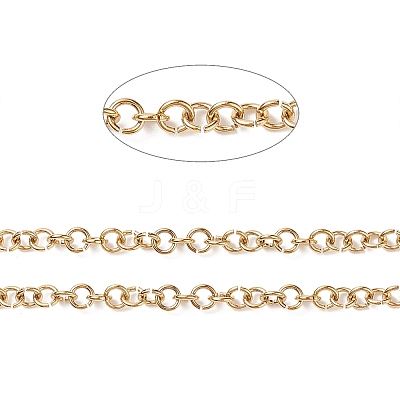 Ion Plating(IP) 304 Stainless Steel Rolo Chains CHS-H013-07G-C-1