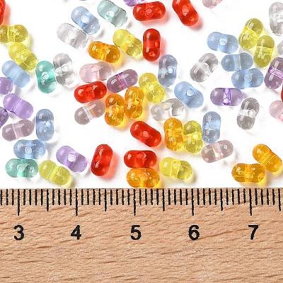 Transparent Acrylic Beads X-MACR-L010-02-1