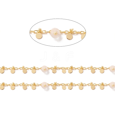 Natural Quartz Crystal Column Beaded Chains CHC-K012-01G-12-1