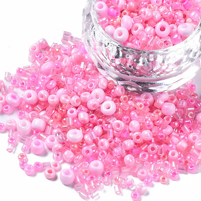 Glass Seed Beads SEED-S059-010-1