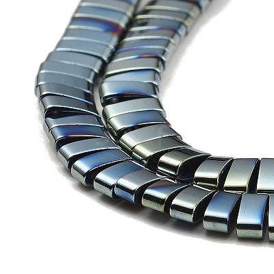 Electroplated Non-magnetic Synthetic Hematite Beads Strands G-G089-A02-12-1